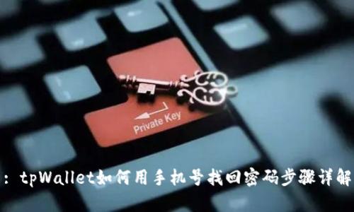 : tpWallet如何用手机号找回密码步骤详解